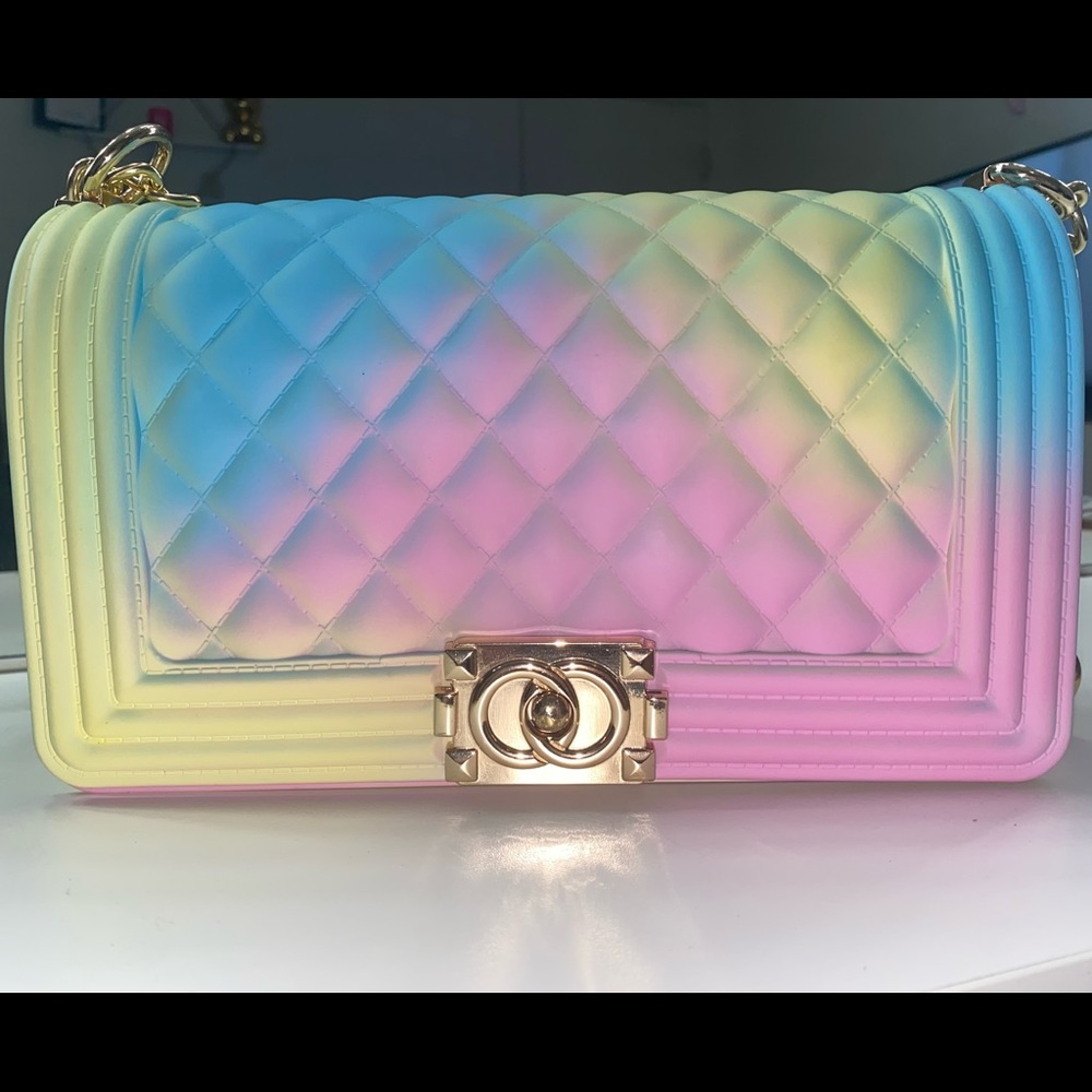 colorful shoulder bag